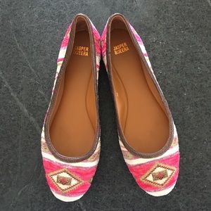 39 Anthro Jasper and Jeera Printed Tamara Flats
